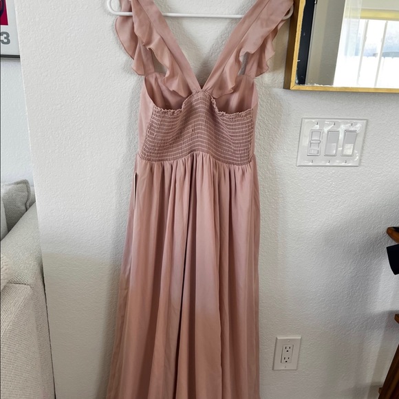 June Maxi dress. Flirty, elegant, elastic back panel empire waist. NWT! Party! - Picture 4 of 4